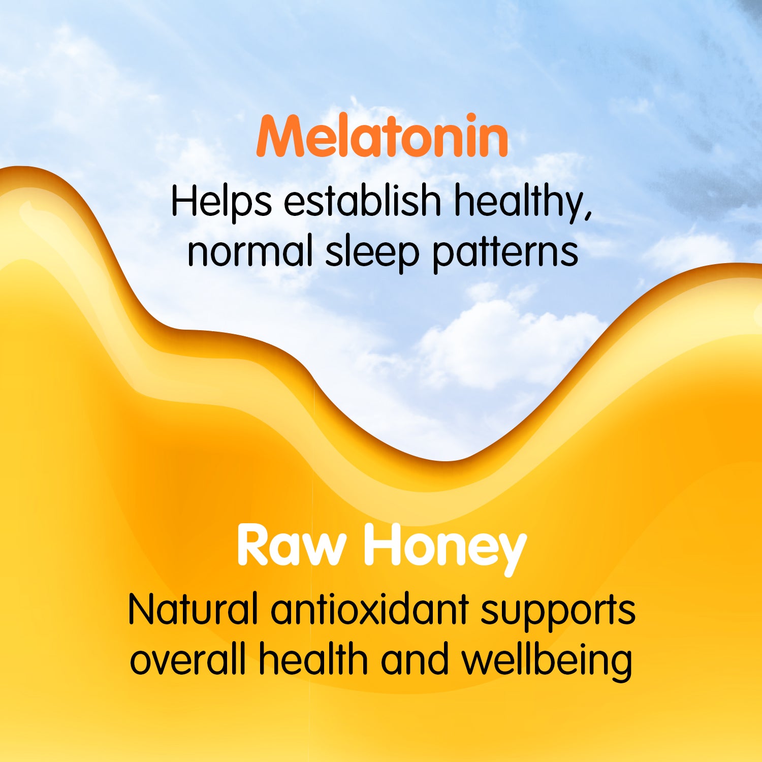 Melatonin Honey - Natural Sleep Supplement - 1 Pound - 50 Servings - Sleep Support Remedy